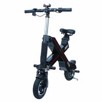 High speed black X8 adult folding electric scooter